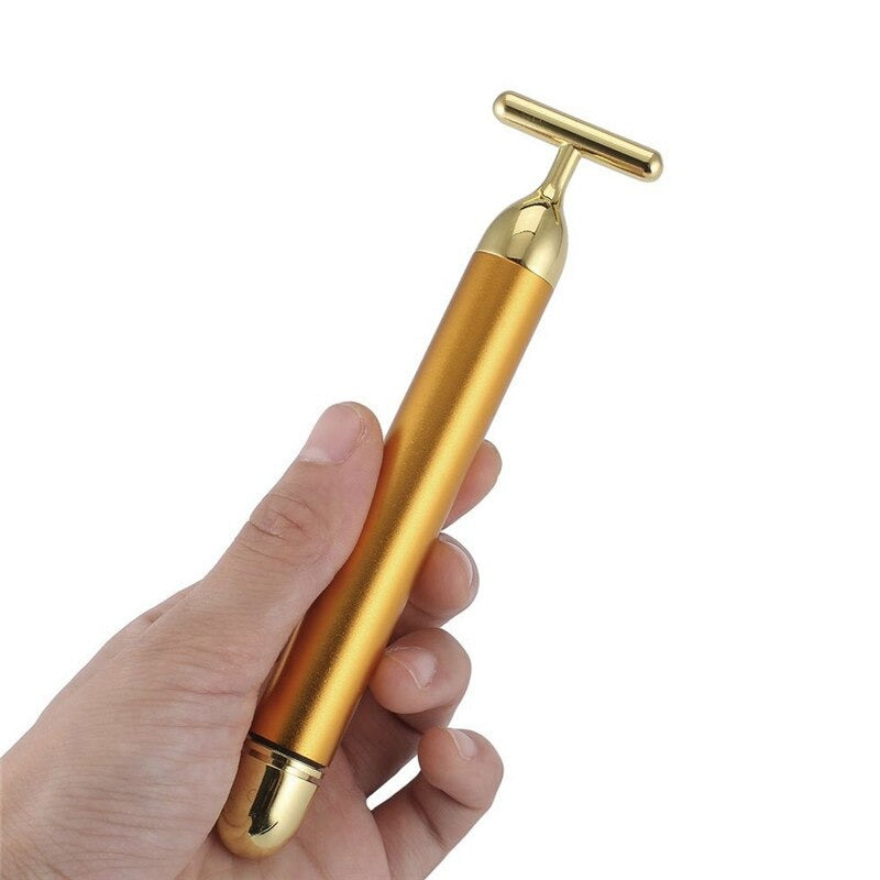 RadiantGlow Facial Roller Massager