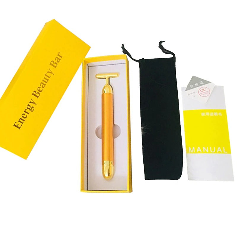 RadiantGlow Facial Roller Massager