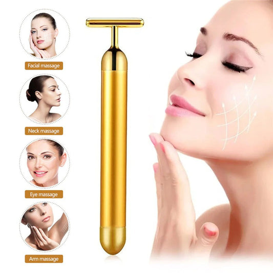RadiantGlow Facial Roller Massager